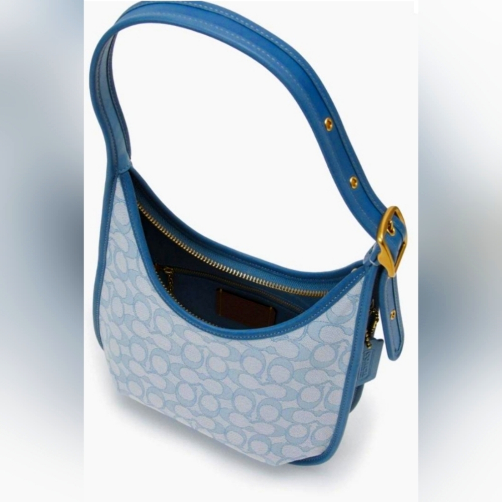 Coach Ergo Shoulder Bag In Signature Jacquard Gem